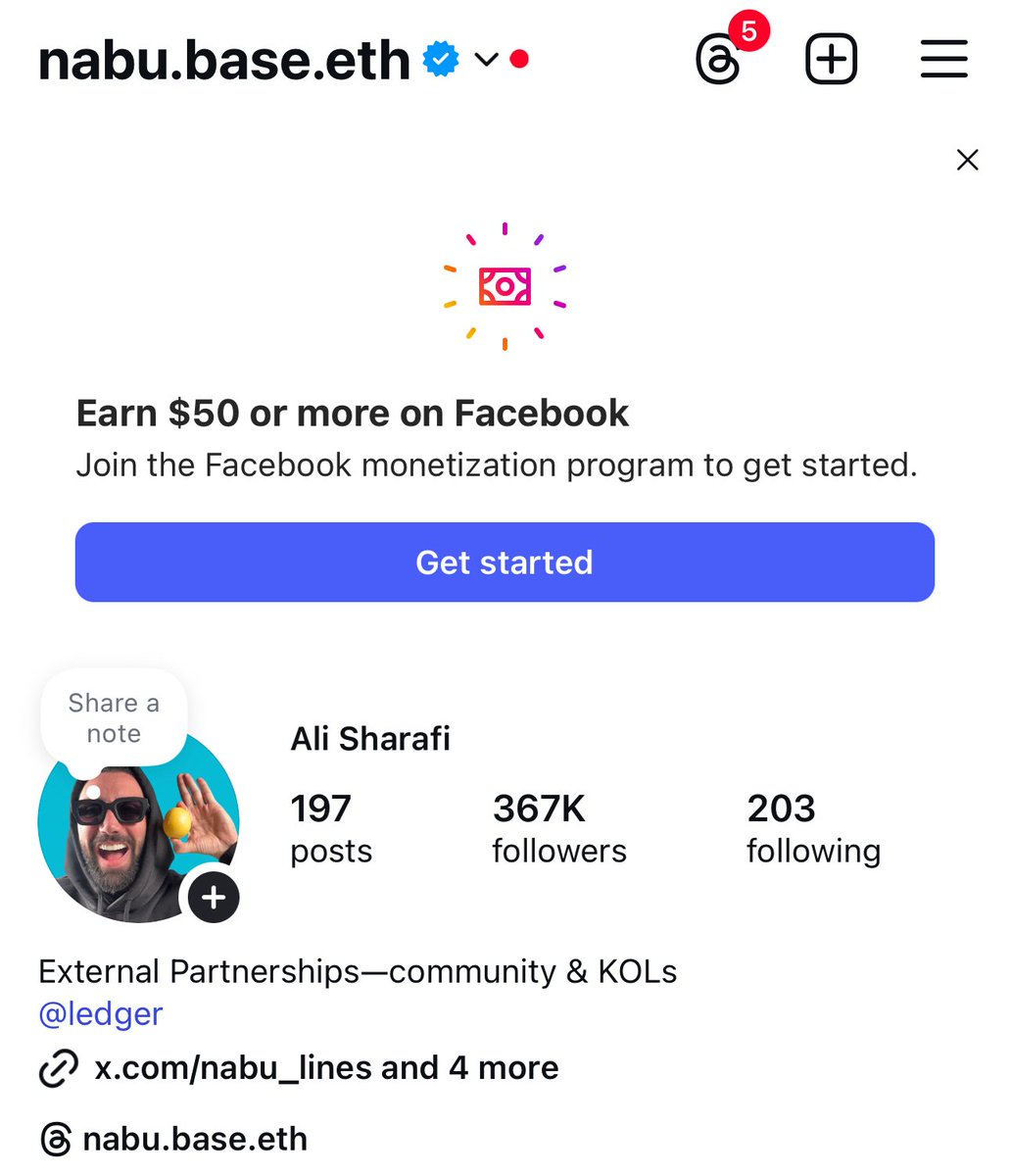 told you i was pre-rich!      tnx zuck🧡