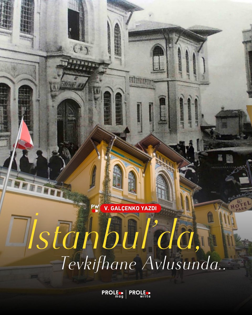 ✍️ V. Galçenko (<a href="/vanyagalcenko/">dilan</a>) yazdı...

İstanbul'da Tevkifhane Avlusunda..

Yazının tamamı için aşağıdaki linke tıklayın.👇
prolewrite.substack.com/p/istanbulda-t…