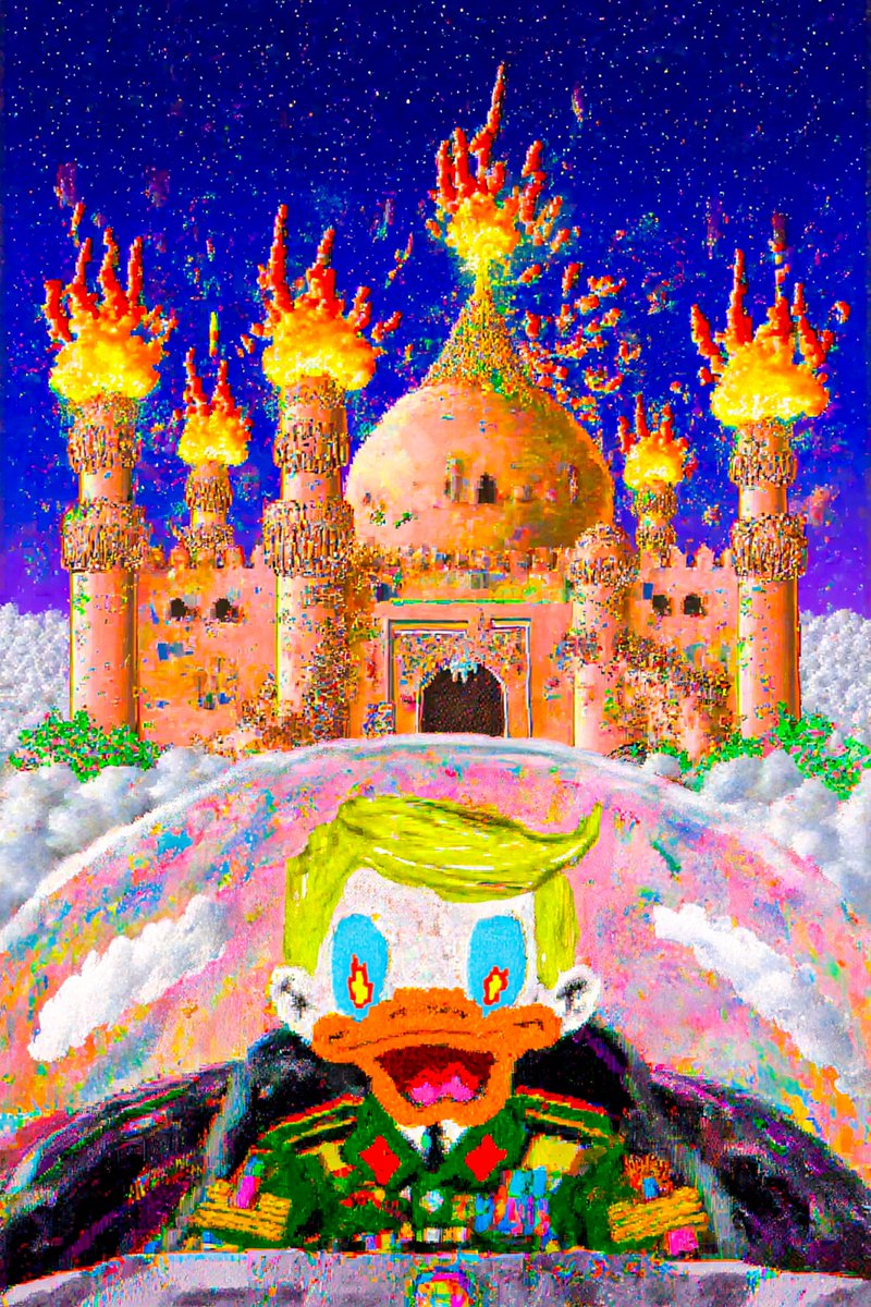Step #00121. There is no Agrabah, Donald!   / objkt