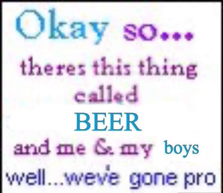 Friday night beers incoming