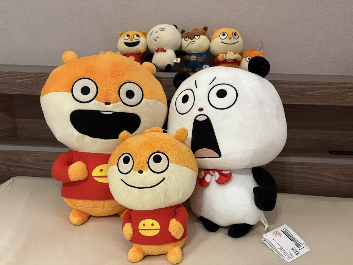 仲間が増えました🐼
ラウワンで数千円課金🤕（意地で連れて帰ってきました）