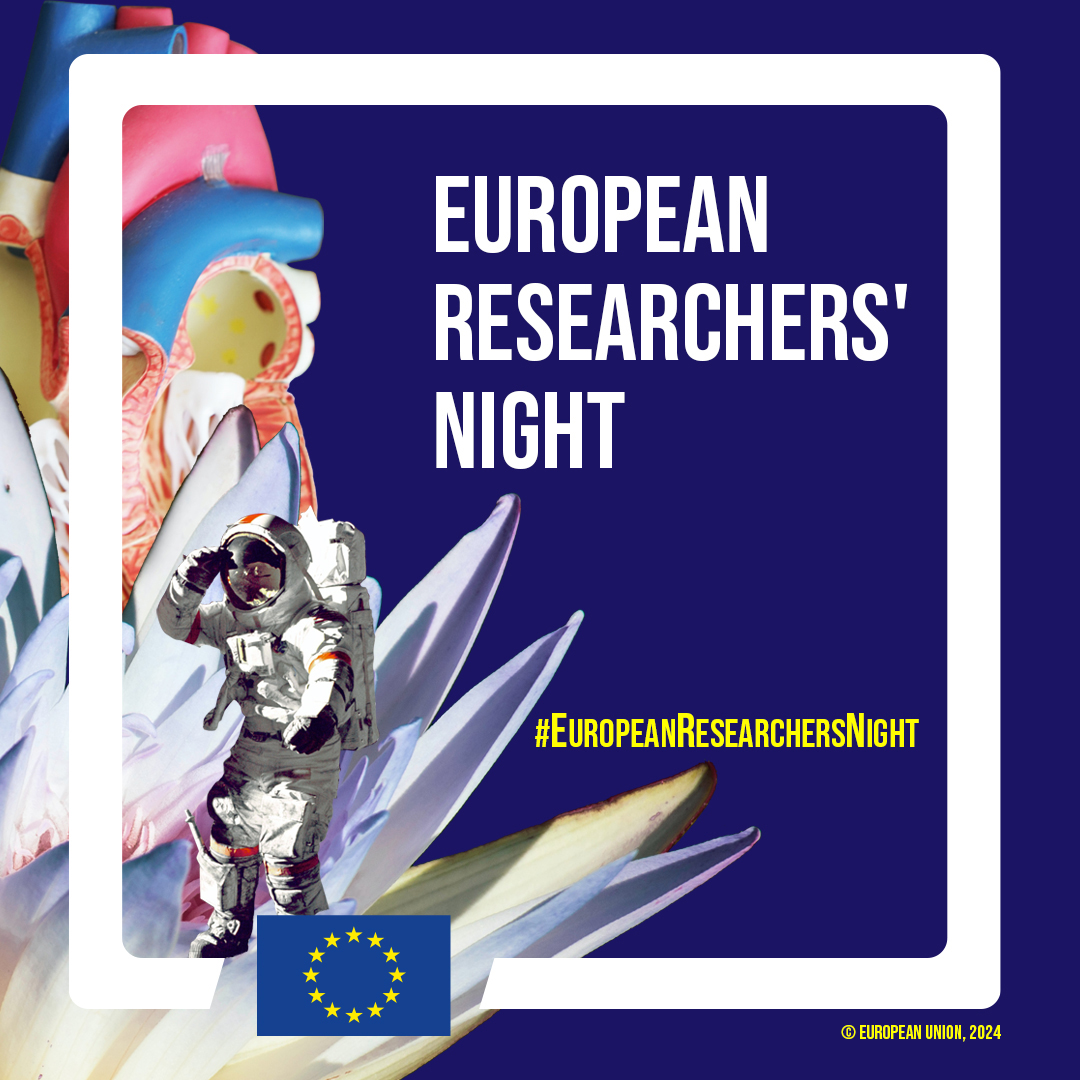 The next European Researchers’ Night takes place on 26 September 2025.
Funded by <a href="/MSCActions/">Marie Skłodowska-Curie Actions</a>, the initiative allows you to meet scientists, explore research &amp; discover how science impacts our daily lives.
Find a local event: europa.eu/!GJJfcJ
#EuropeanResearchersNight #MSCA