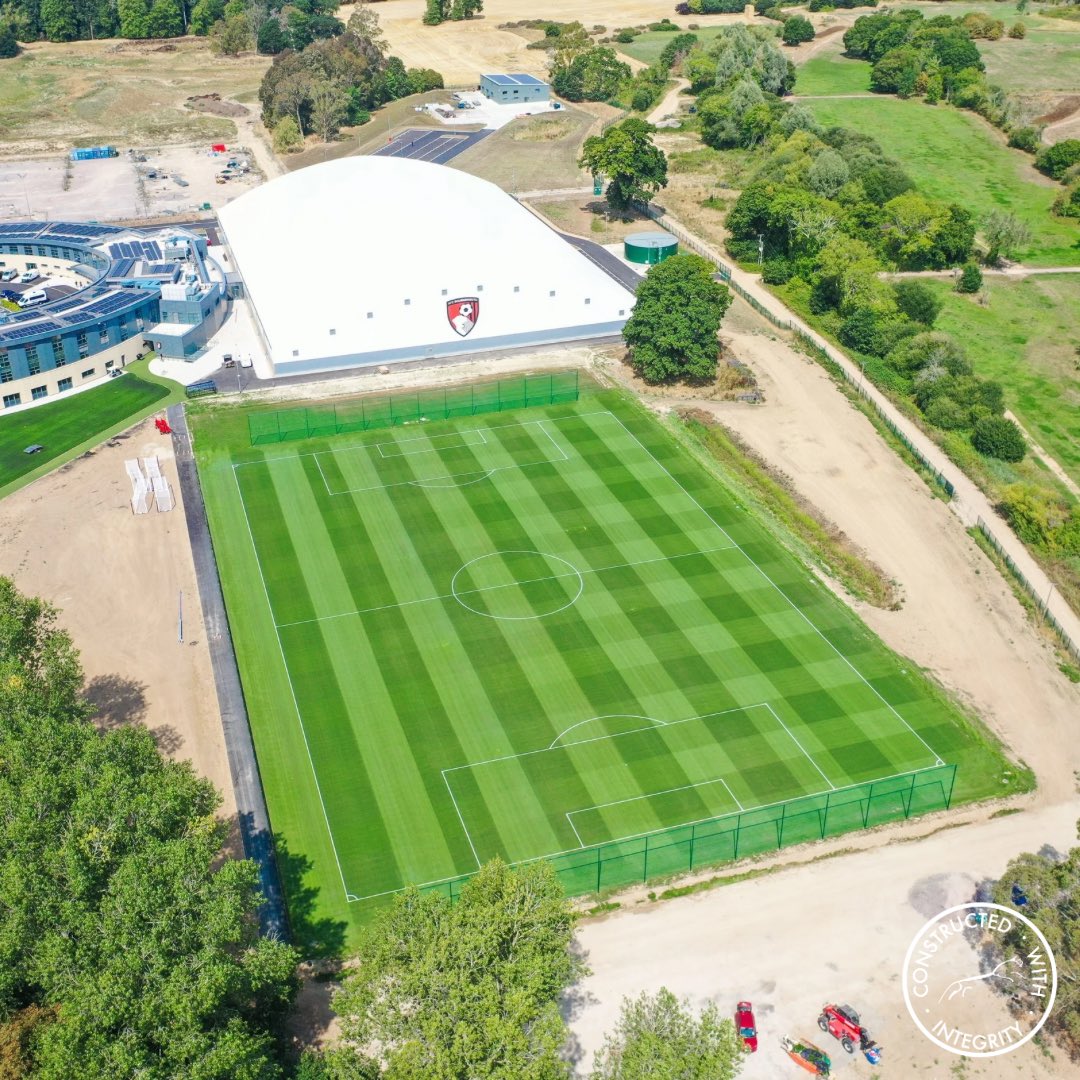 White Horse Contractors (@whitehorsecontr) on Twitter photo ✅ New Hybrid Pitch complete at <a href="/afcbournemouth/">AFC Bournemouth 🍒</a>
✅ Built with <a href="/GrassMaster1989/">GrassMasterSolutions</a>
✅ Ready for the new season 🌱⚽
👏 Congrats to Ian Lucas & team – a pleasure working with you!
🎥 Video coming soon 👉 youtube.com/@WhiteHorseCon…
📞 01865 736272
#Football #ConstructedWithIntegrity ✅ New Hybrid Pitch complete at <a href="/afcbournemouth/">AFC Bournemouth 🍒</a>
✅ Built with <a href="/GrassMaster1989/">GrassMasterSolutions</a>
✅ Ready for the new season 🌱⚽
👏 Congrats to Ian Lucas & team – a pleasure working with you!
🎥 Video coming soon 👉 youtube.com/@WhiteHorseCon…
📞 01865 736272
#Football #ConstructedWithIntegrity