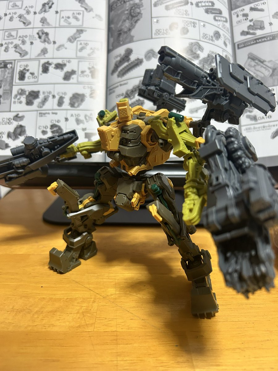 ご友人の仮組みできた！
語録抜きにしてめっちゃ…素敵だ♡