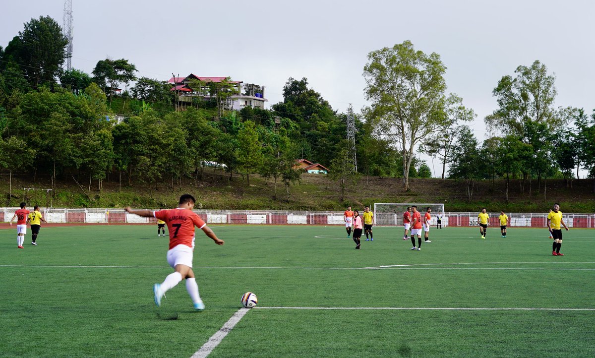 Enjoyed a wonderful evening at the exhibition football match at IG Stadium, Kohima - an entertaining game and great interactions with young leaders and sportspersons.

Thank you for the jersey… but let’s be honest, I definitely don’t deserve the Number 10 😉⚽️