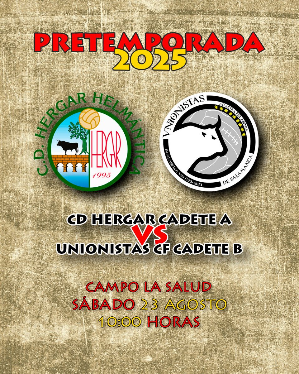⚽ Este fin de semana disputaremos los siguientes partidos: 

• Infantil A, Infantil B y Cadete A en el Anexo Reina Sofía. 

• Cadete B en La Salud, y Juvenil B en el Ángel Pérez Huerta

¡Os esperamos! 

#ConstruyendoUSCF🏗️