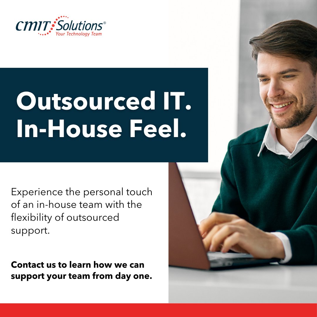 SolutionsCmit's tweet image. With CMIT Solutions, it’s like having your own IT department—without the overhead. 💼📈 From strategy to support, we’ve got your tech covered.
#ITConsulting #SmartTech #CMITSolutions #BusinessSupport #OutsourcedIT #GrowthPartners #TechSolutions
