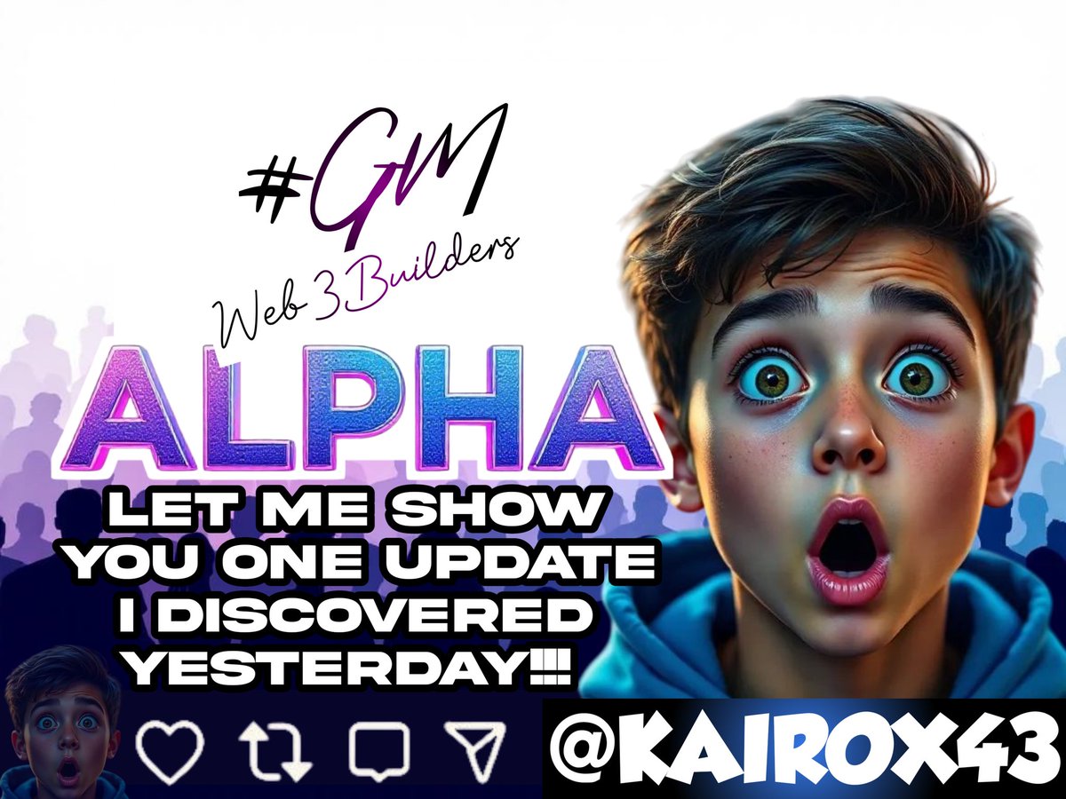 KAIROX43's tweet image. 🚨 I just discovered a hidden way to pitch for jobs on X that many people don’t know about.
This one trick can help you land opportunities faster 👇

#Web3Community
#Web3jobhiringNow
#Web3ContentCreator
#Web3Alpha