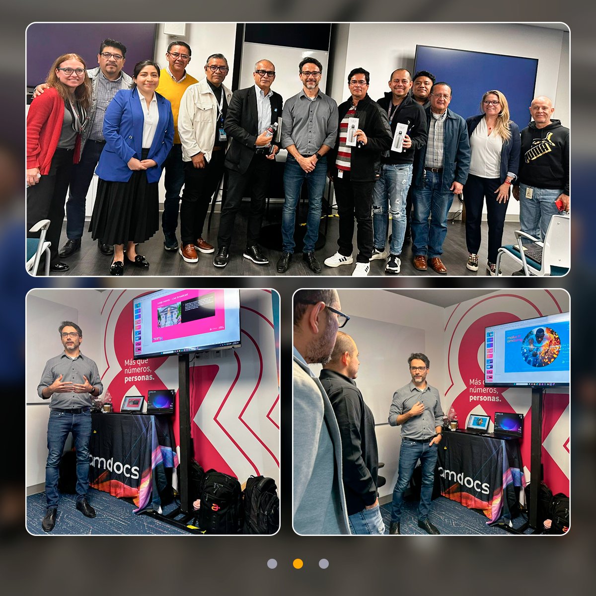 AmdocsCALA's tweet image. Estamos orgullosos de haber acompañado a AT&amp;amp;T México en su Digital Week. 🤝💫

Gracias a AT&amp;amp;T México por invitarnos a ser parte de esta conversación que marca el rumbo del futuro de la conectividad.

#ATTMéxico #DigitalWeek #Amdocs #5GSA #TransformaciónTelco