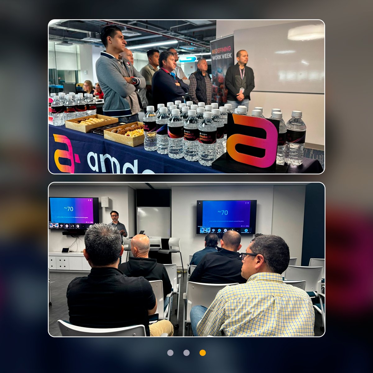 AmdocsCALA's tweet image. Estamos orgullosos de haber acompañado a AT&amp;amp;T México en su Digital Week. 🤝💫

Gracias a AT&amp;amp;T México por invitarnos a ser parte de esta conversación que marca el rumbo del futuro de la conectividad.

#ATTMéxico #DigitalWeek #Amdocs #5GSA #TransformaciónTelco