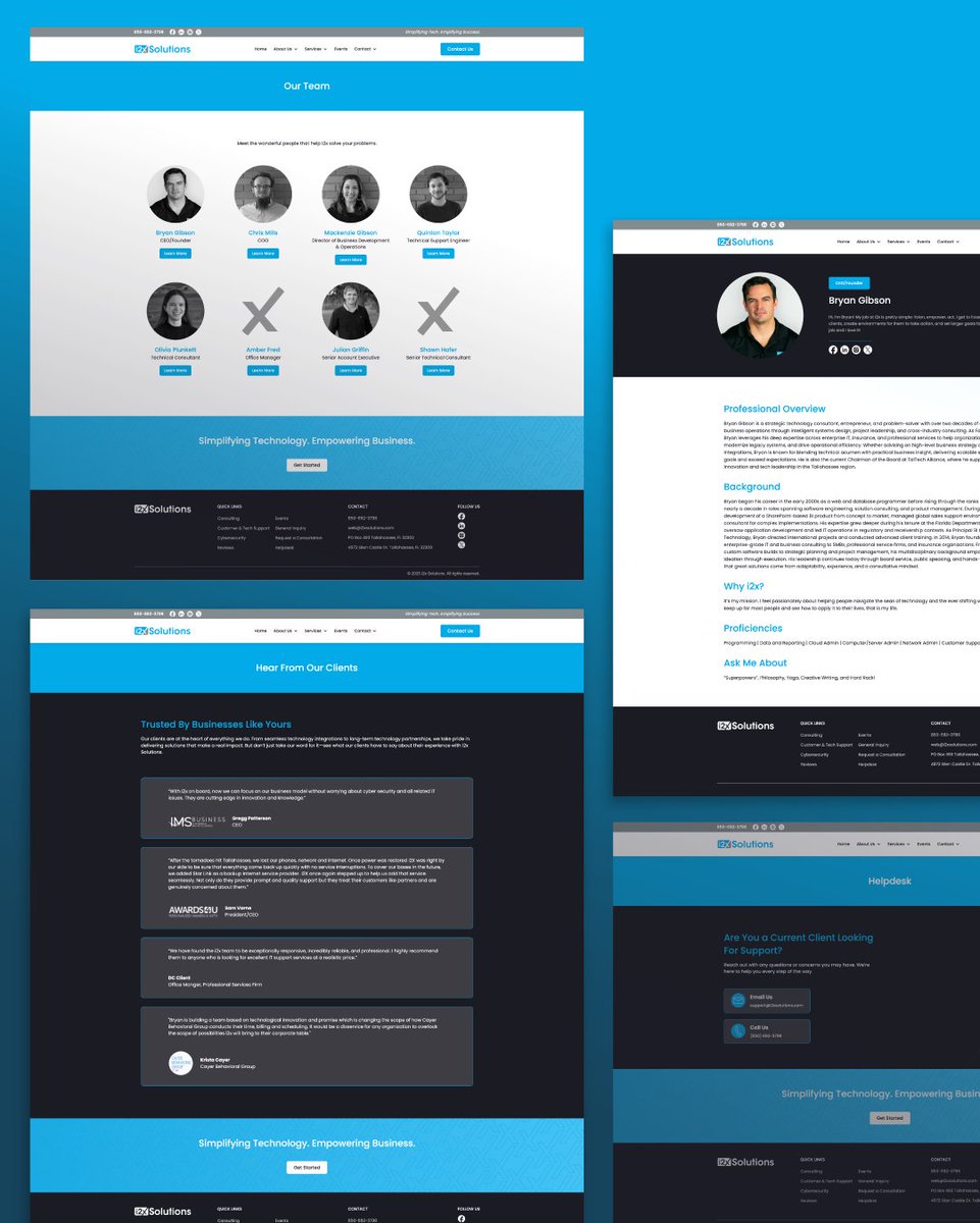 i2xsolutions's tweet image. We’ve launched! 🚀

Our brand-new website is live, and we couldn’t have done it without the amazing team at @Grova. 

Check it out and see our fresh new look!

🔗 i2xsolutions.com

#i2x #i2xSolutions #NewWebsite #CyberSecurity #SmallBusiness #TallahasseeFL