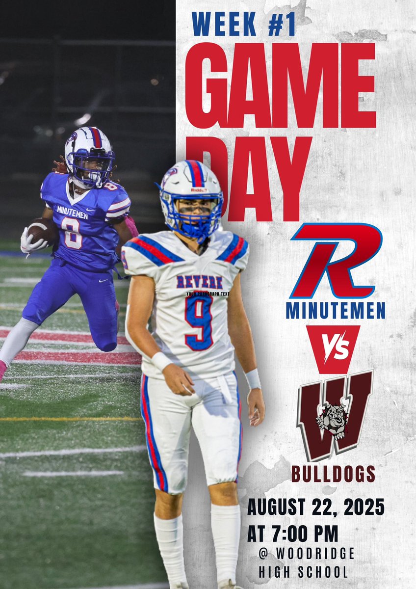 Revere High School Football (@gominutemenfb) on Twitter photo 