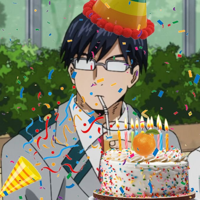 1ngenium_1ida's tweet image. EVERYONE SAY HAPPY BIRTHDAY TENYA!!