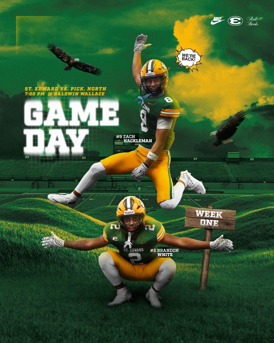 The wait is over. The Eagles are back. 🦅💥
GAME DAY vs. Pick North | 7 PM @ Baldwin Wallace
#EDSUP #BUILTDIFFERENT
