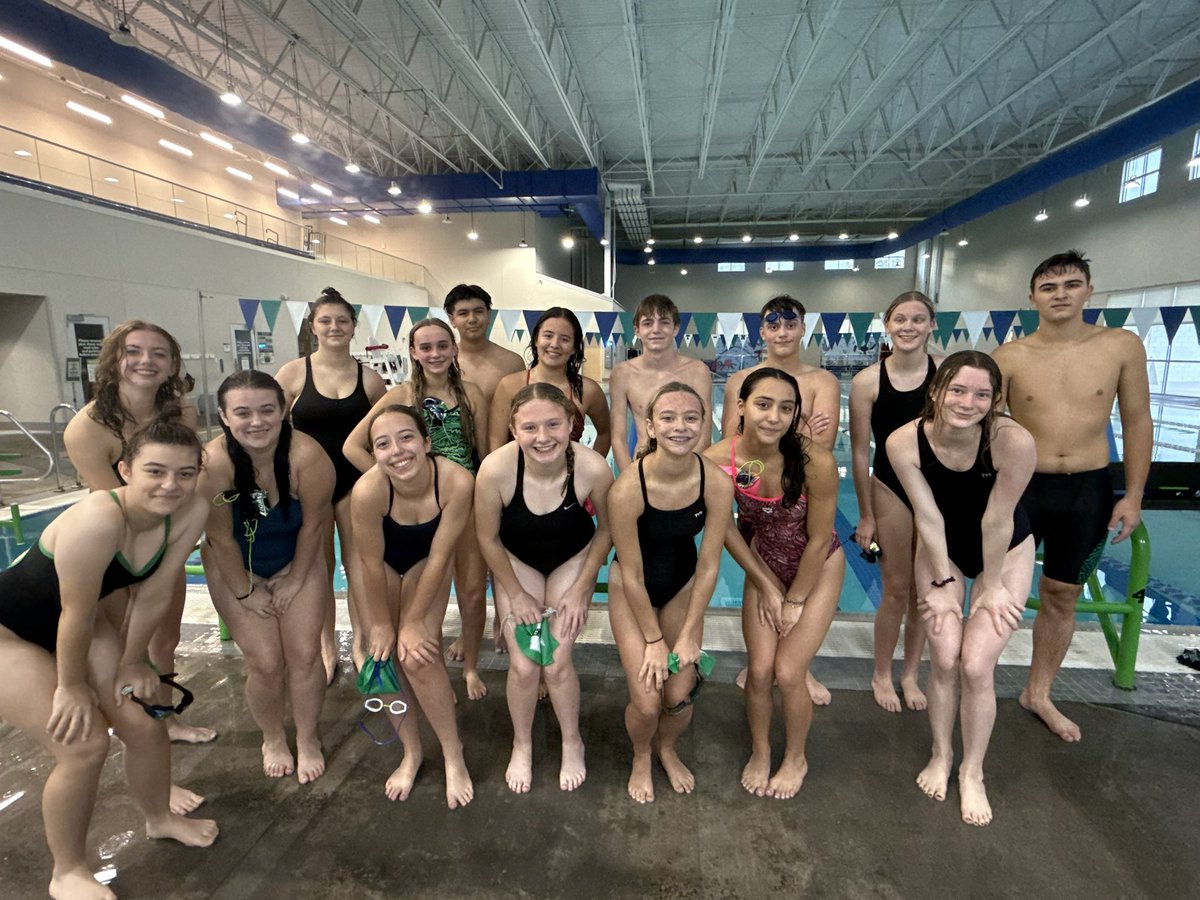 2025-2026 swim season has kicked off in grand fashion this morning!!