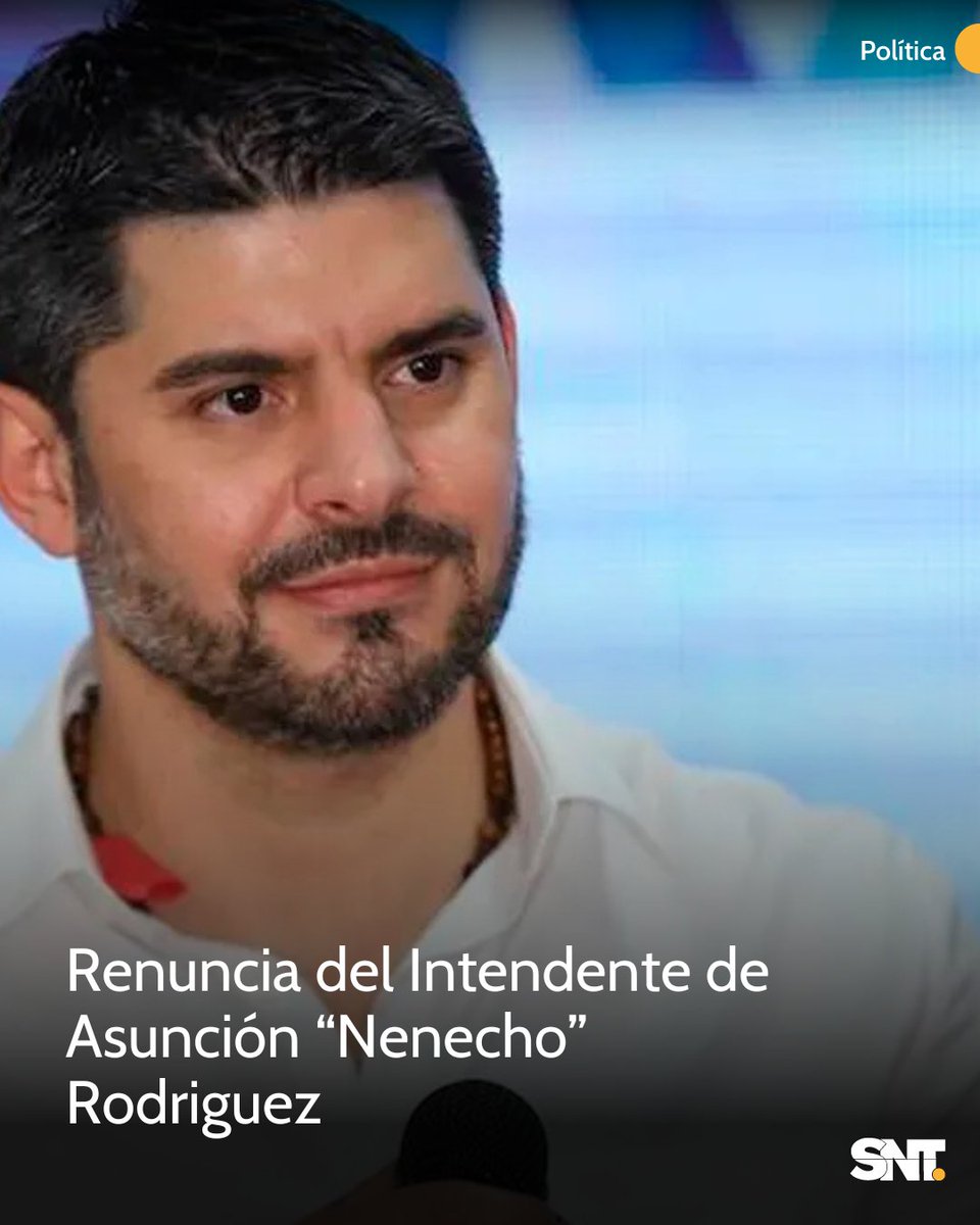 🏛️📢 El intendente de Asunción, Óscar “Nenecho” Rodríguez, anunció este 22 de agosto su renuncia durante una conferencia de prensa. En su discurso, repasó los principales hitos de su gestión y dejó un mensaje contundente: “basta de maquillajes para la ciudad”.

👉 Mirá la nota