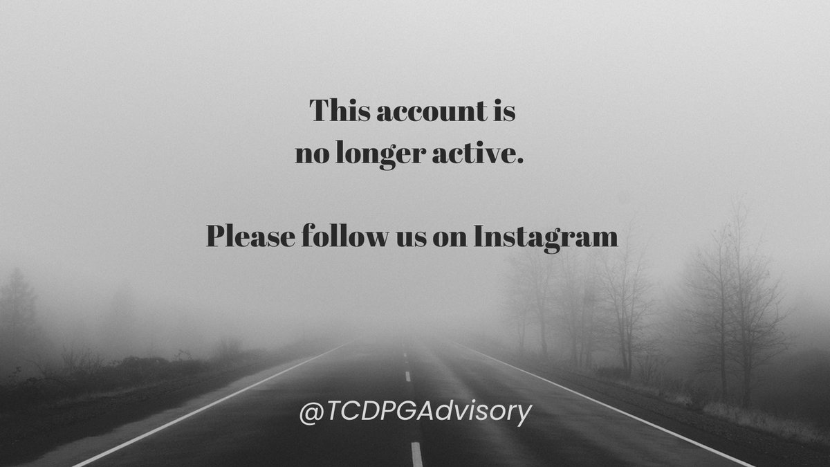 TCDPGAdvisory's tweet image. 
