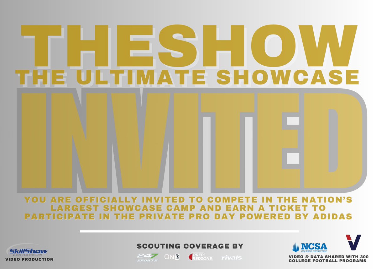 Justin Taylor (@justintaylor_2) on Twitter photo Blessed to receive another invite back to the show !
<a href="/RecruitGeorgia/">Recruit Georgia</a> <a href="/gobigrecruiting/">Go Big Recruiting</a> <a href="/NxgnCamps/">NXGN Camps, Inc</a> <a href="/TheUCReport/">Billy Tucker</a> <a href="/coachRon18/">Coach Hardge</a> <a href="/CoachDaft/">Kevin Daft</a> Blessed to receive another invite back to the show !
<a href="/RecruitGeorgia/">Recruit Georgia</a> <a href="/gobigrecruiting/">Go Big Recruiting</a> <a href="/NxgnCamps/">NXGN Camps, Inc</a> <a href="/TheUCReport/">Billy Tucker</a> <a href="/coachRon18/">Coach Hardge</a> <a href="/CoachDaft/">Kevin Daft</a>