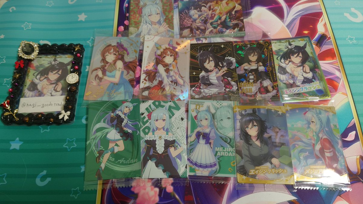 ウマ娘シンデレラグレイウエハース

譲:画像1、2

求:画像3

最上段との取引は複数提供いたします。

郵送または都内手渡し
検索からでもお気軽にお声掛けください。