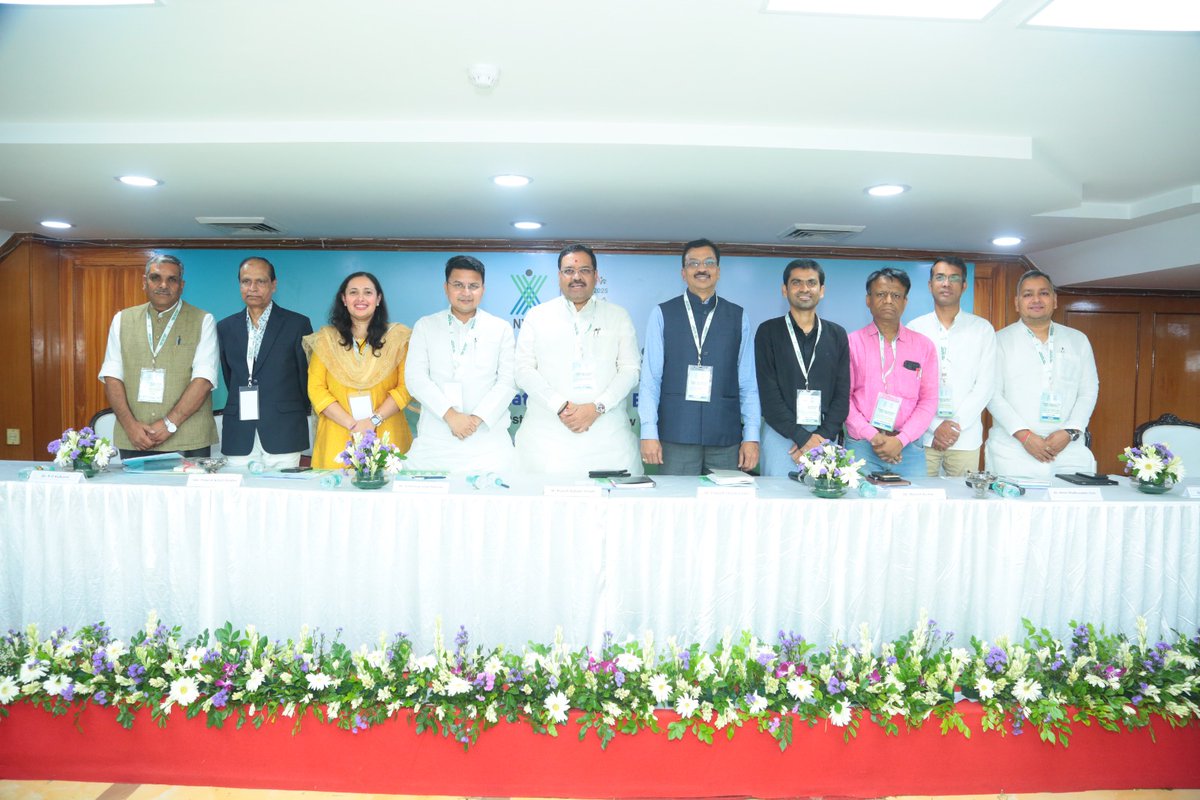 JyotirmayBJP's tweet photo. Attended the 24th Annual RGB Meeting of @NYCSIndia in New Delhi today.
Deliberated on strengthening youth empowerment & cooperative movement for a stronger nation.
#NYCS #YouthEmpowerment #CooperativeMovement https://t.co/l8acfGJxjd