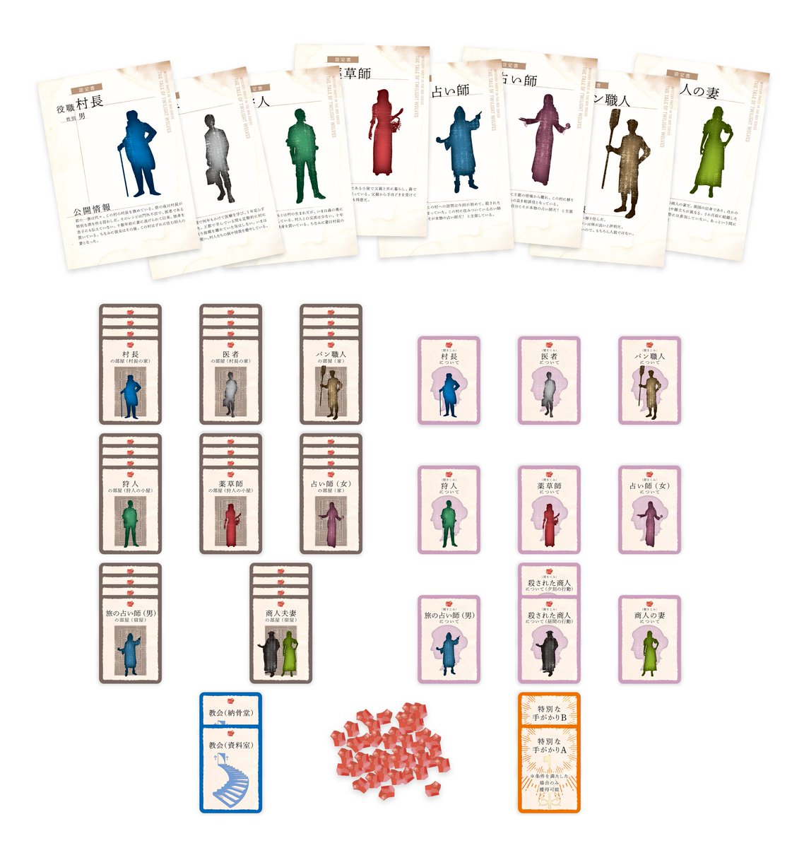 【商品紹介】
古から続く祝祭の翌朝、旅の商人の死体が発見された。
死体はおぞましくも殴られ、毛髪をむしられ、喉の肉をえぐられていた——あたかも人狼に襲われたかのように。

これは本当に人狼の仕業なのか?

『人狼村の祝祭』

▼ご購入はこちら！
sne-ec.com/2021/01/25/m00…
#マーダーミステリー