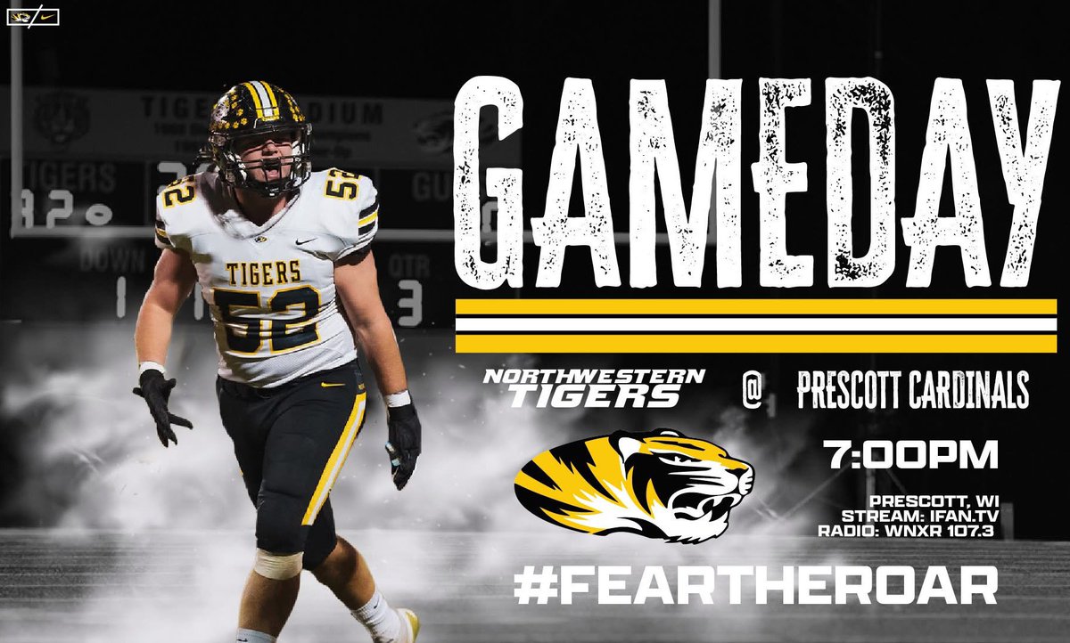 IT IS GAMEDAY. 

We travel to Prescott to take on the Cardinals at Laney Field 

#TigersFootball 
#FearTheRoar 
#BringBacktheGold