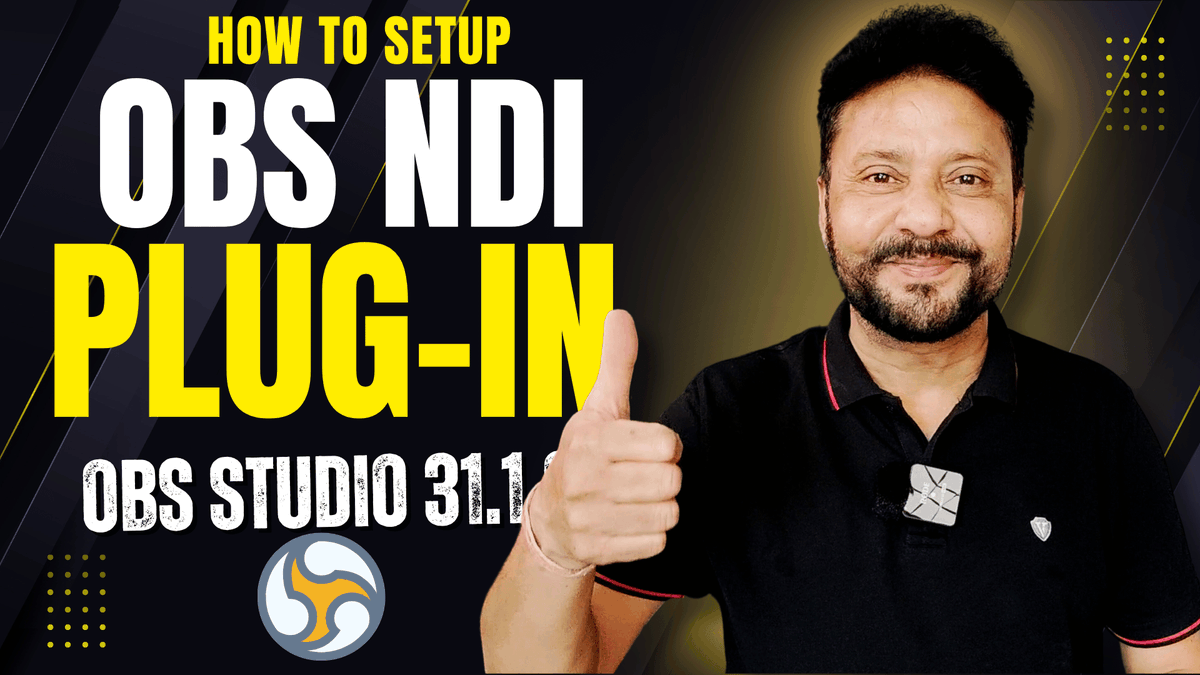 How to Install OBS NDI Plugin 2025 | Easy Step by Step Guide for Streame... youtu.be/rwDJ6fjnMIE?si… via <a href="/YouTube/">YouTube</a>