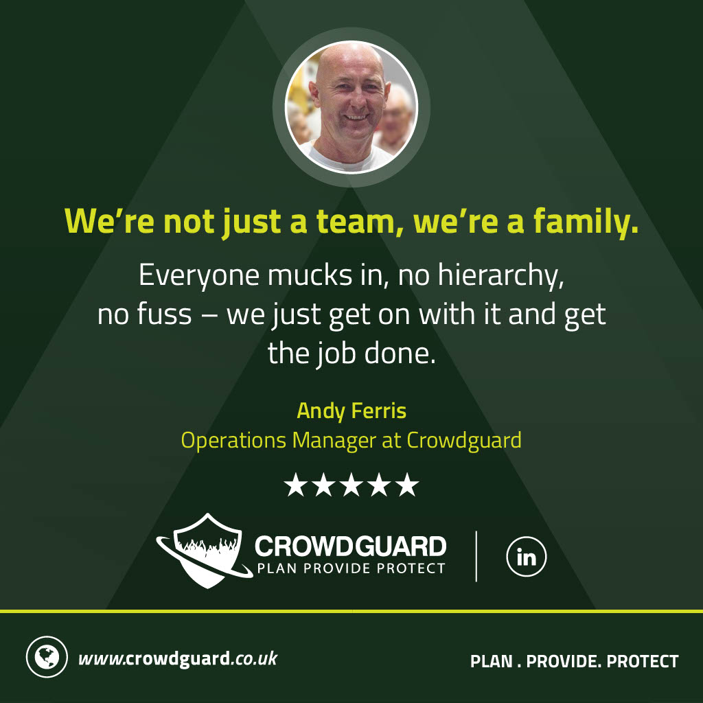 Crowdguard (@crowdguard1) on Twitter photo At every Crowdguard deployment, what looks seamless is the result of planning, quick thinking and people working under pressure.
In our latest article, Andy Ferris shares how operations keep projects on track: 
crowdguard.co.uk/keeping-things…
#Crowdguard #EventSafety #Operations At every Crowdguard deployment, what looks seamless is the result of planning, quick thinking and people working under pressure.
In our latest article, Andy Ferris shares how operations keep projects on track: 
crowdguard.co.uk/keeping-things…
#Crowdguard #EventSafety #Operations