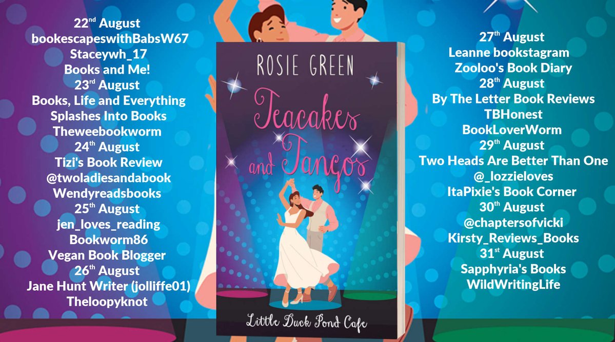 Rosie Green (@rosie_green88) on Twitter photo EXCITING NEWS! The blog tour for TEACAKES AND TANGOS kicks off today and I want to thank the fabulous Rachel <a href="/rararesources/">Rach RandomResources</a> for organising it so brilliantly. Massive thanks also to all you wonderful bloggers who've signed up for the tour...your support means the absolute world! EXCITING NEWS! The blog tour for TEACAKES AND TANGOS kicks off today and I want to thank the fabulous Rachel <a href="/rararesources/">Rach RandomResources</a> for organising it so brilliantly. Massive thanks also to all you wonderful bloggers who've signed up for the tour...your support means the absolute world!