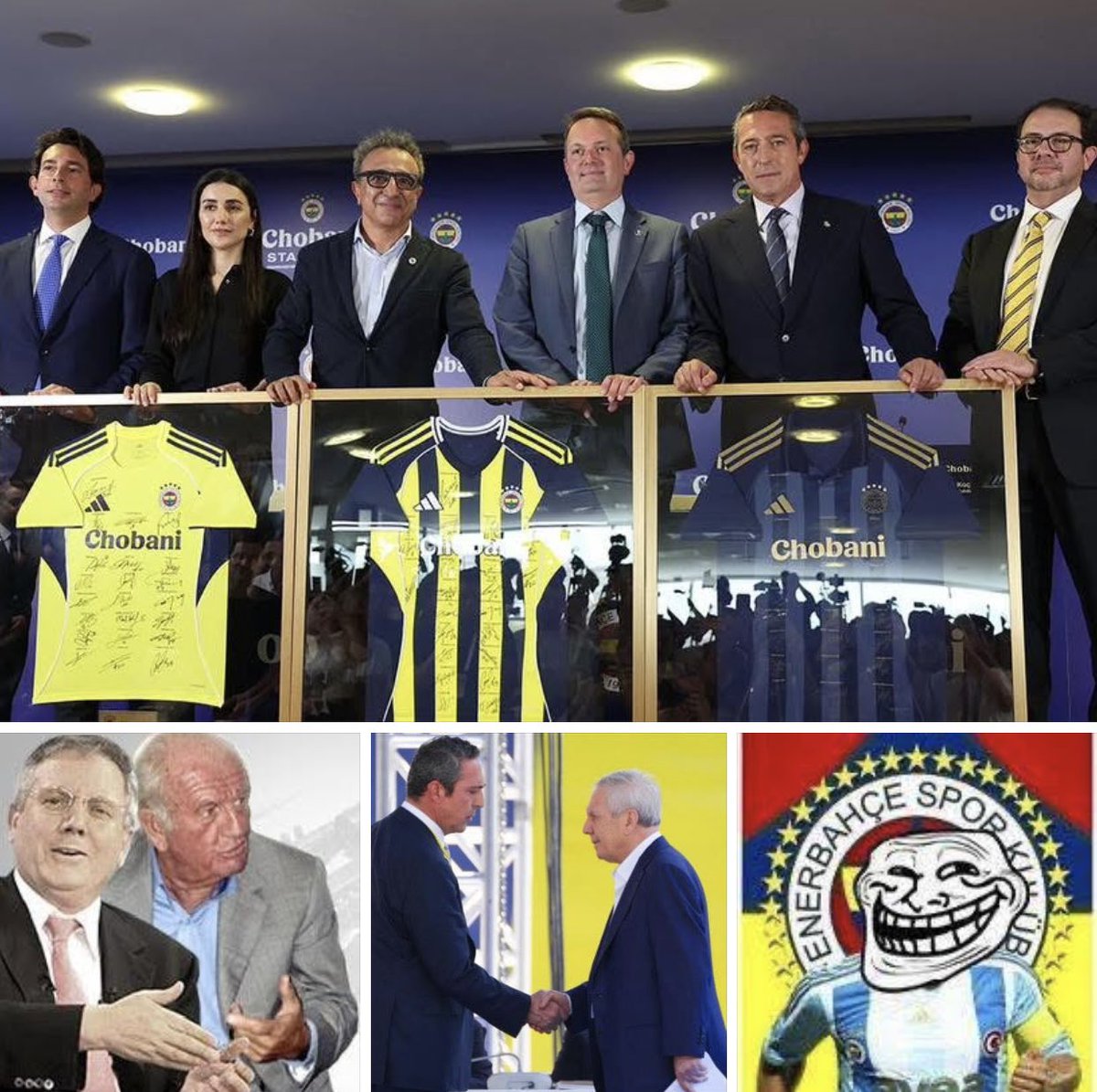 #kalıpsızlar 

DERDİNİZ GALATASARAY…..

Eski yaşanmışlıklardan bahsetmek istemiyorum ne saygı kaldı ne de terbiye, herkes önüne gelen her şeyi söylüyor.

Ali Şen’in kapıyı aralamasıyla, taraftarlar arasına nifak sokmasıyla başlayan, “Dayıdan görme Aziz Yıldırım” bükemediği