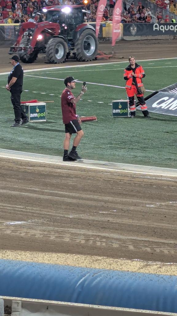 Great visit to <a href="/WTSSparta/">WTS Sparta Wroclaw</a>  strong performance and win and a bonus of <a href="/TWoffinden/">Tai Woffinden</a> being introduced.