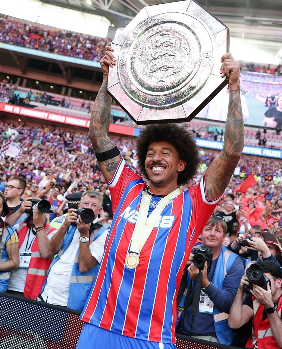 Chris Richards wins his second trophy with Crystal Palace. 

They beat Liverpool in penalties to win the Community Shield