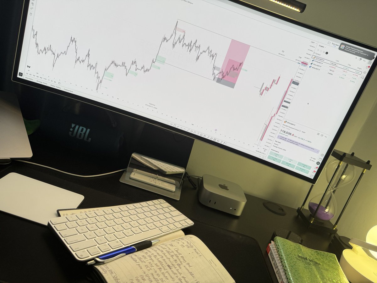 The difference between you and me?

When I take losses - I show up.
When I win - I show up.
When nothing happens - I still show up.

Come rain, come shine… I’m there‼️
That’s discipline. This is why I’m always ahead.
Not ahead of you - ahead of who I used to be📈

Did you study?
