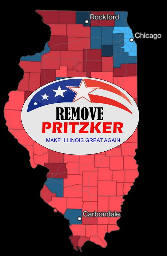 AmFirstMAGA2's tweet photo. @GovPritzker https://t.co/FwDm2gAOeb