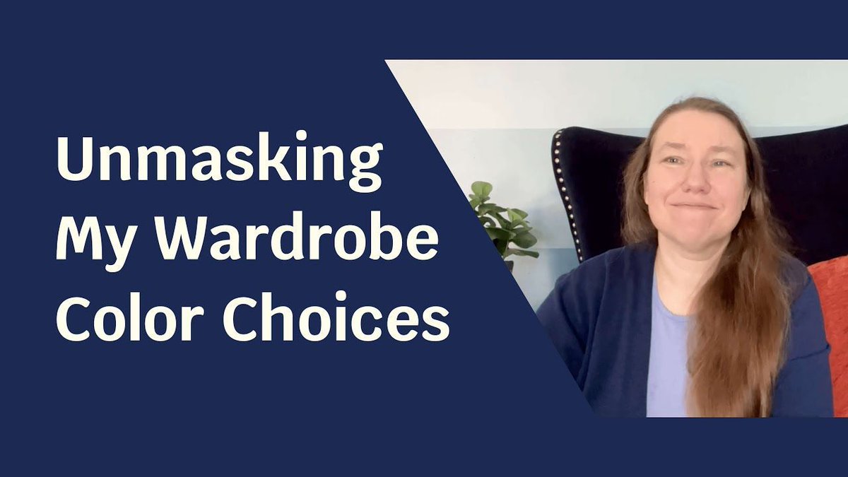Unmasking My Wardrobe Color Choices 

youtube.com/watch?v=muRJEE… 

#unmasking #ActuallyAutistic #Autistic #Neurodiversity #AuDHD #AutisticMasking