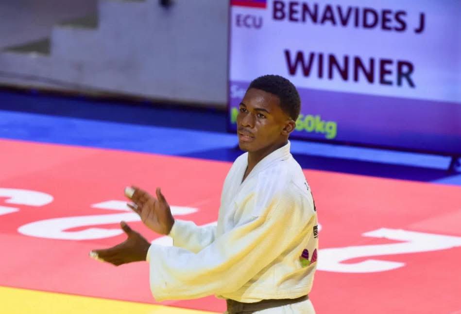 RobertoIbanez_R's tweet photo. La primera medalla de 🥇 para el Ecuador en @asu2025Oficial la da el judo Ecuatoriano con nuestro campeón Jonathan Benavides 

Grande crack!!!!!

Felicidades @fejecuador por el gran trabajo. https://t.co/JYxXG3aJF2