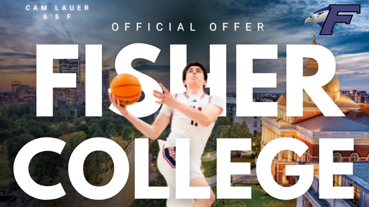 cameronlauer2's tweet photo. Blessed and grateful to receive an offer from Fisher College! https://t.co/cFzGFz35Ox