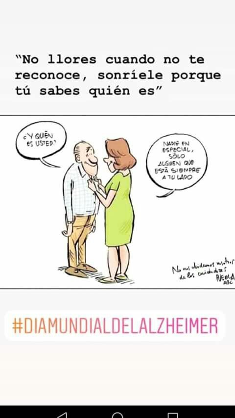 TipsCuidadores's tweet photo. No llores cuando no te reconoce https://t.co/AIT66h6Tsd