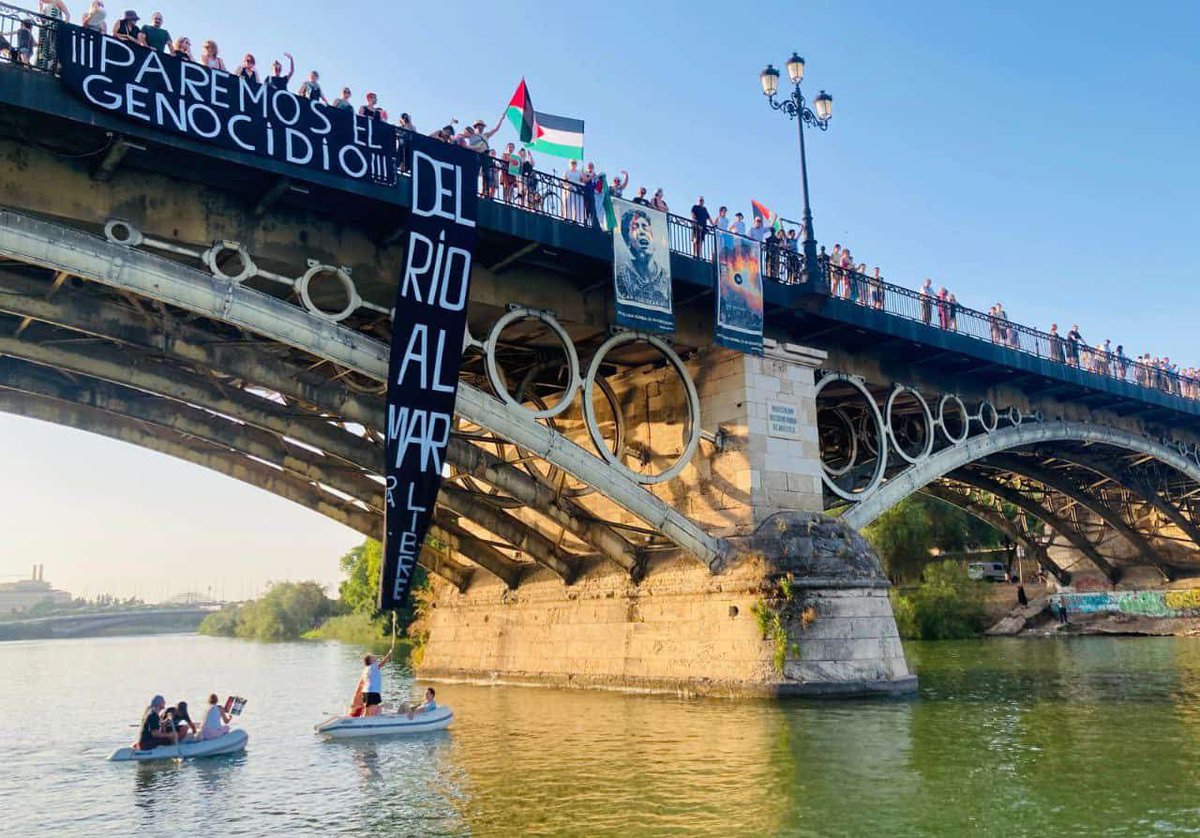 Sevilla volvió ayer a movilizarse por Palestina. ❤️🇵🇸 #PalestinaLibre #PalestinianLivesMatter #PalestineActionProtest #PalestinaVencera