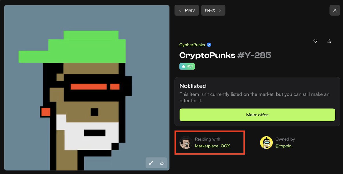 We asked politely and kindly, and now we have the label on our smart contract, including on <a href="/XoxnoNetwork/">XOXNO Network</a> 

A big thank you to XOXNO's support team, who promptly made the change and now displays OOX name in addition to <a href="/KroganSwap/">Krogan Swap | MultiversX Marketplace ⚡️</a> and <a href="/flipixio/">FLIPiX 🙃 NFT Marketplace</a> 

This is <a href="/MultiversX/">Multiversᕽ</a>'s power!