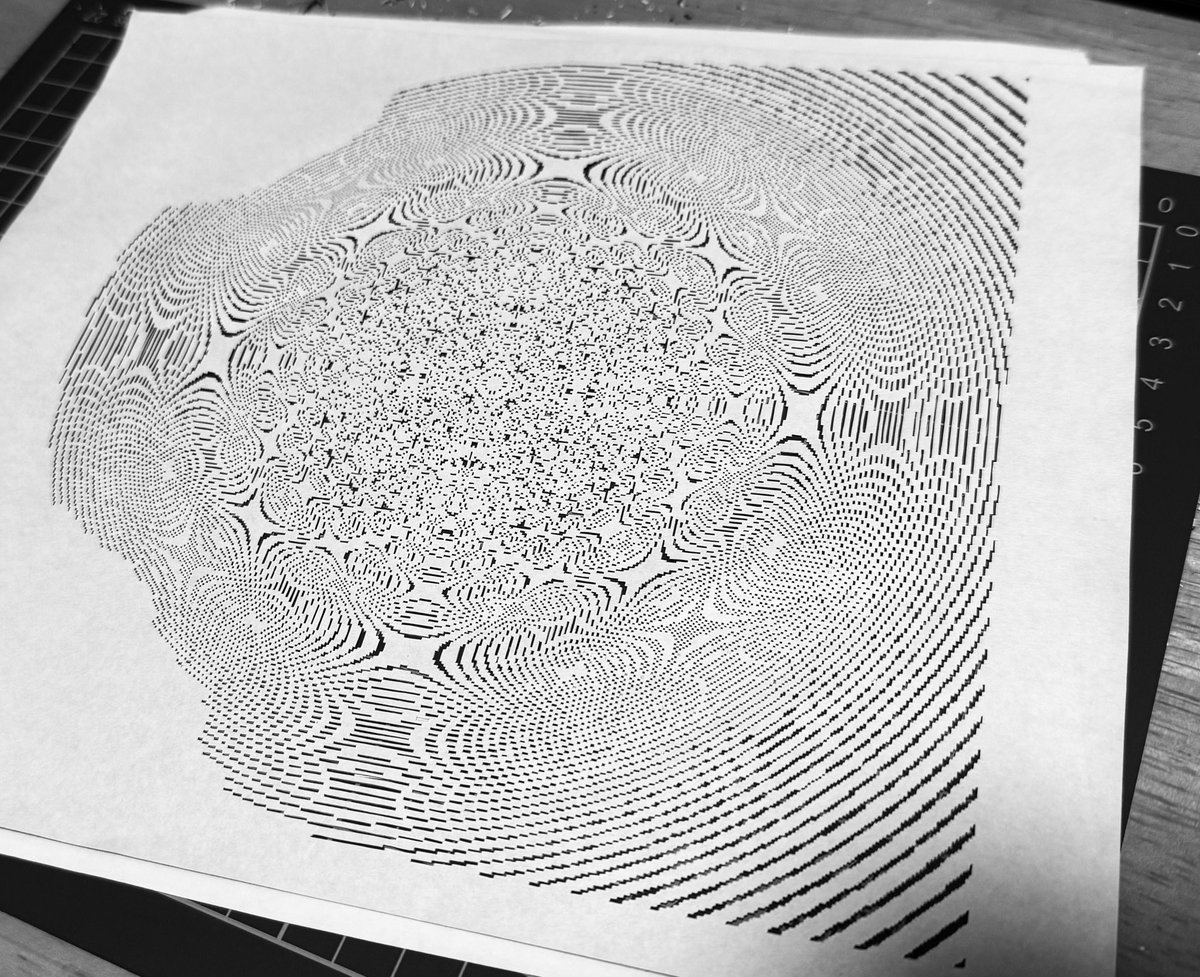 ここ数ヶ月ずっと切ってるけどなかなか終わりません…😵
8月中に終われるかなぁ。

#切り絵