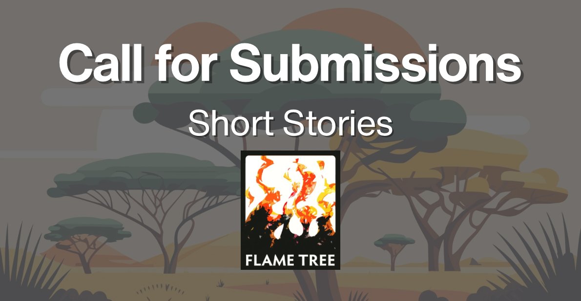 flametreepress's tweet photo. Africanfuturism Short Stories | Submissions - We've got a new call for submissions open &amp; we want your stories! Deadline: 2nd November 2025. Good luck! https://t.co/LflQAcCFvI https://t.co/7mdScIDWRt