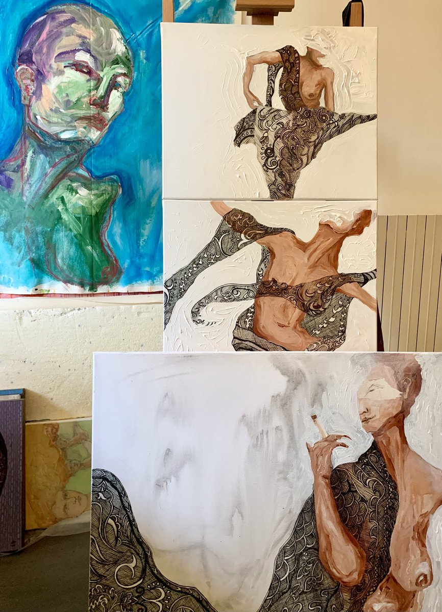 Sharing my art daily &amp; I have a great reasons for it.
Talking with you by my works ♾️
Knowing you ♾️
Discovering my horizons ♾️