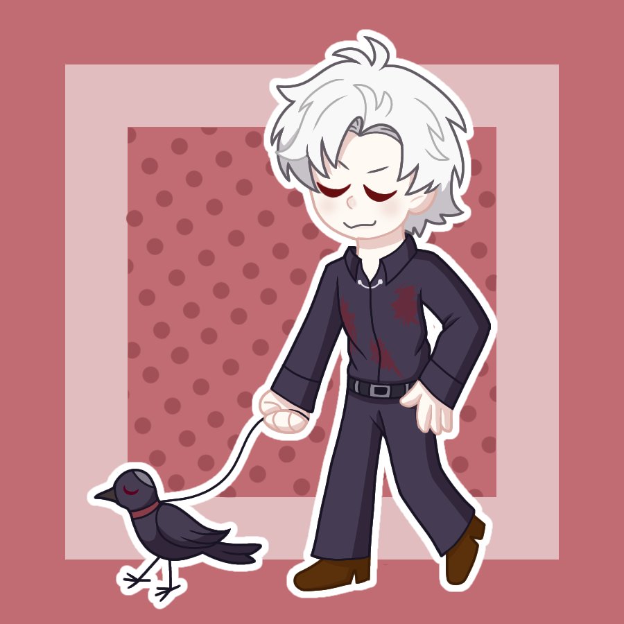 Alina_x2's tweet photo. Walk crow 🤙

#Sylus #LoveandDeepspace #loveanddeepspacefanart https://t.co/IuiKMO5SRo