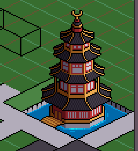 PixelPotGif's tweet photo. wip of today. doing some Isometric art for a game lobby. https://t.co/wCabaSHSJ0