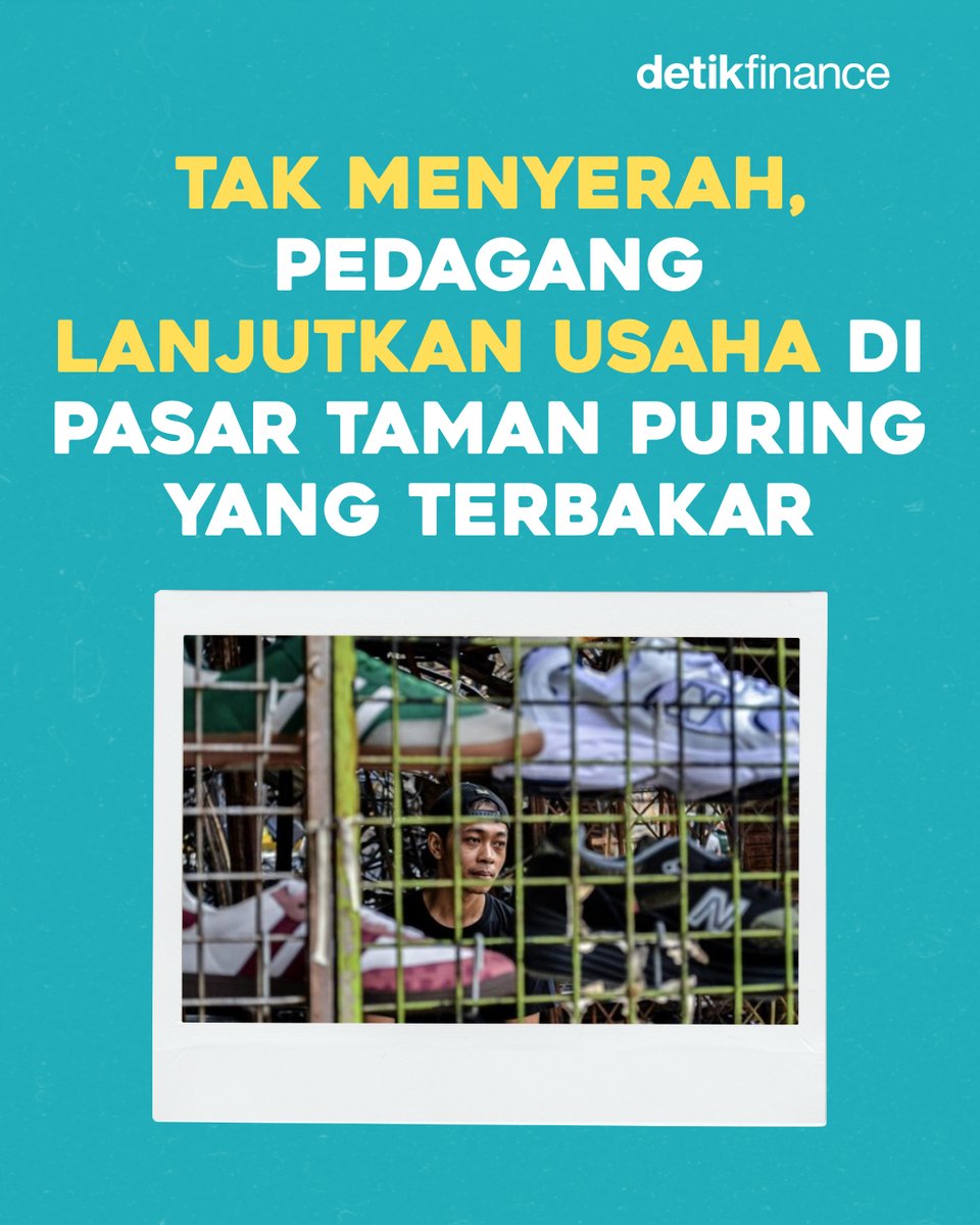 detikfinance's tweet photo. Pasca kebakaran Pasar Taman Puring, pedagang tetap berjualan demi bertahan hidup, sambil menanti kepastian perbaikan dari Pemprov DKI Jakarta. ⁣
⁣
Begini potret mereka... ➡️⁣
⁣
>> https://t.co/1VYoiuWaFH

#TamanPuring #PasarTamanPuring #Kebakaran #KebayoranBaruJaksel https://t.co/WK4XvVMcnO