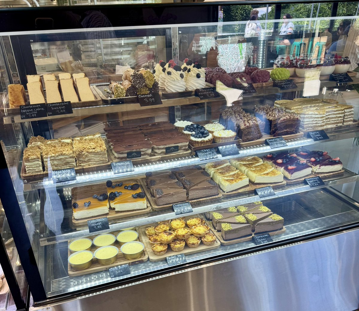 808Rude's tweet image. #paulandjacknc with the cure for your sweet tooth #cheesecake #bomboloni #creasant #cookies #patries