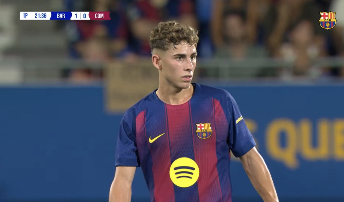 📸 - Fermín Lopez, one of the most CLINICAL finishers at Barcelona!