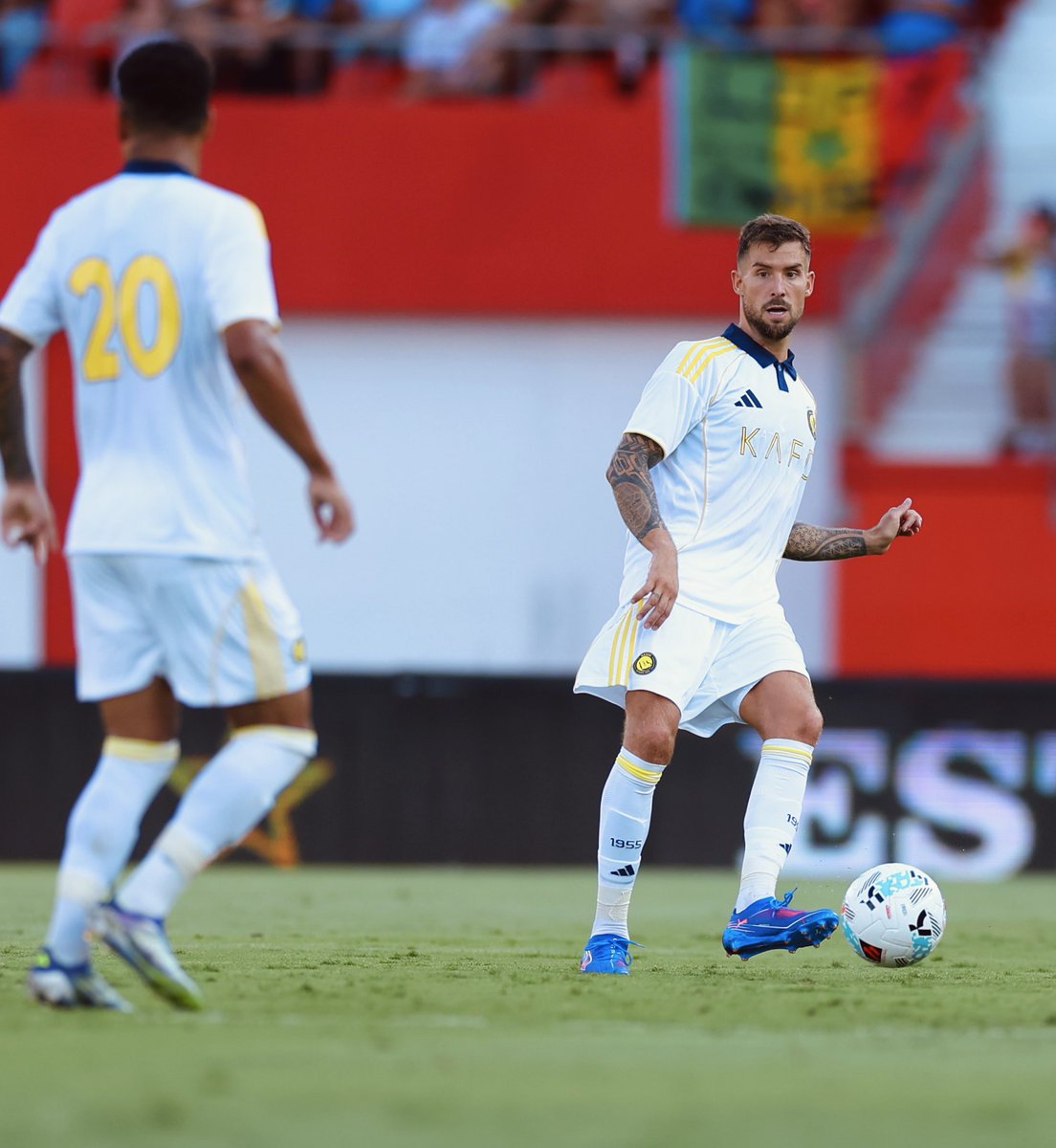 الظهور الأول للإسباني إينيجو مارتينيز مع ناديه #النصر 💛