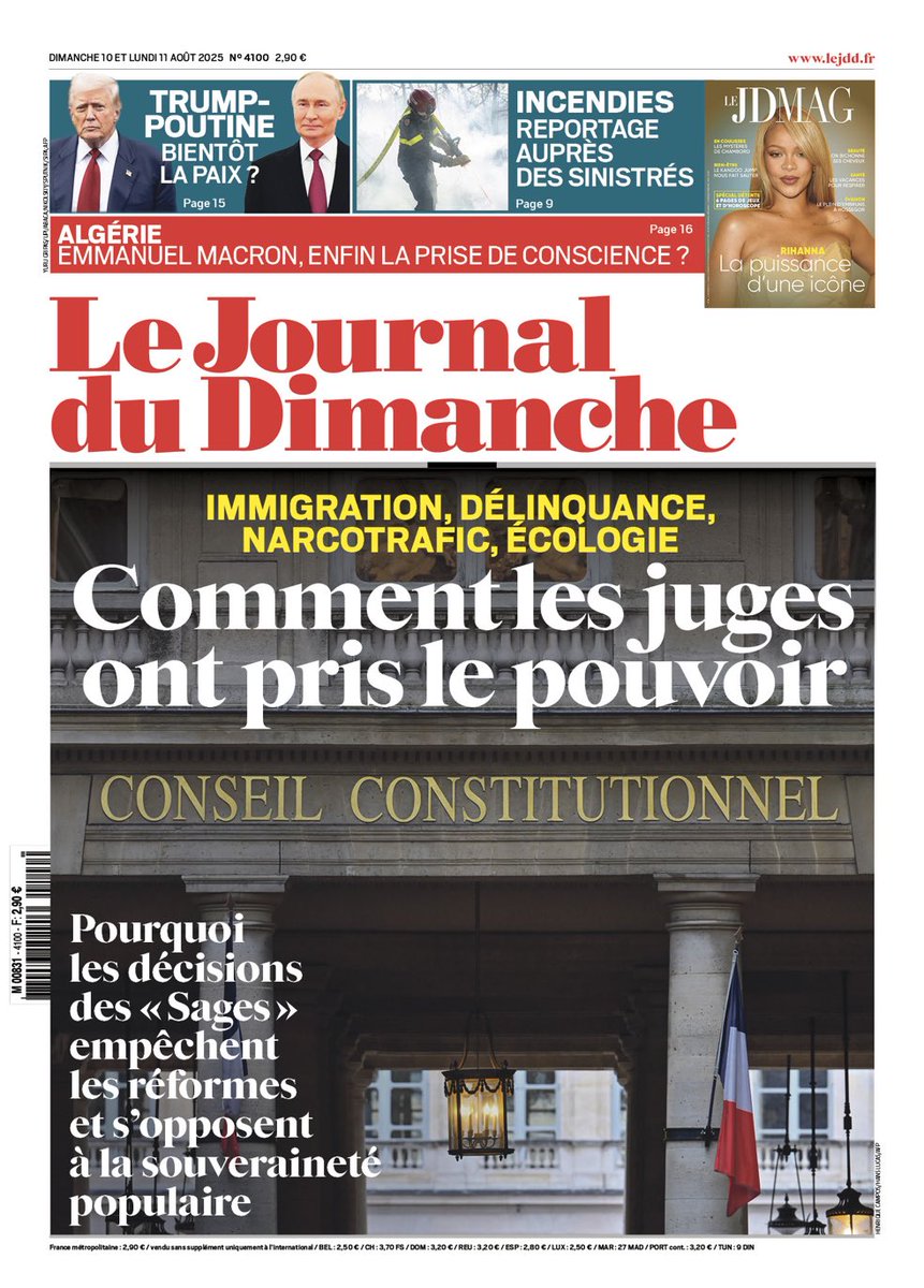 Les juges n'ont pas pris le pouvoir, ils vérifient depuis toujours la conformité des lois à la Constitution ou aux principes généraux du droit. Cela s'appelle l'état de droit et ce concept ne dérange que les partisans de l'autoritarisme camouflé en "souveraineté populaire".